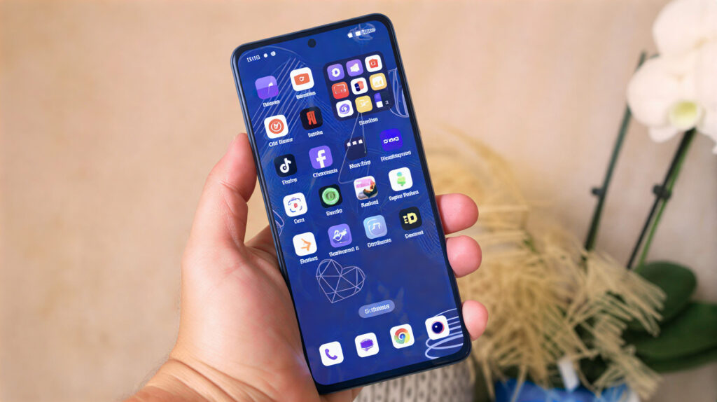 OnePlus Nord CE smartphone running multiple study and productivity apps