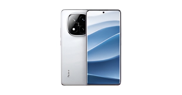 Samsung Galaxy A56 smartphone showing front display and rear camera module in silver color.