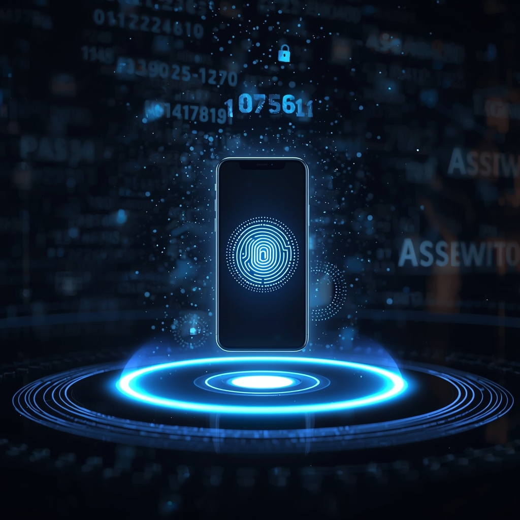 AI passwordless smartphones 2026 – old passwords fading away replaced by biometric AI authentication