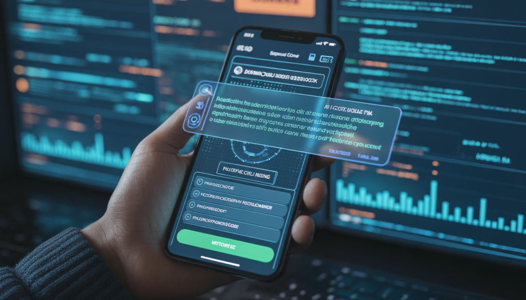 AI phishing detection link analysis showing domain reputation and scam score