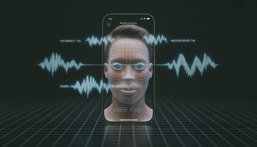  AI misinformation protection real-time scan – smartphone analyzing video for deepfake detection